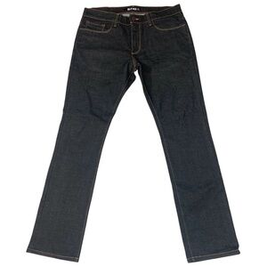NWOT BLKWD Black Wood Jeans Mens 34x32 Straight Leg Grunge Activewear Stretch